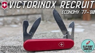 Victorinox Recruit Economy Swiss Army Knife 2.2500 - Discontinued, Not Forgotten