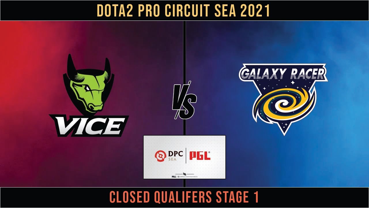 Vice vs Galaxy Racer Game 1 - Dota Pro Circuit 2021 | Closed Qualifer Round 2 ( NO CASTER )