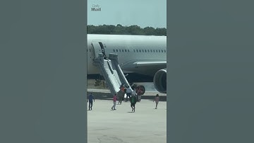 Delta Airlines plane catches fire at Orlando Airport