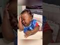 When dad shaves his beard 🤣#funny #funnybaby #baby #kids #family