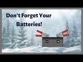 How To Winterize Your RV's Deep Cycle Batteries