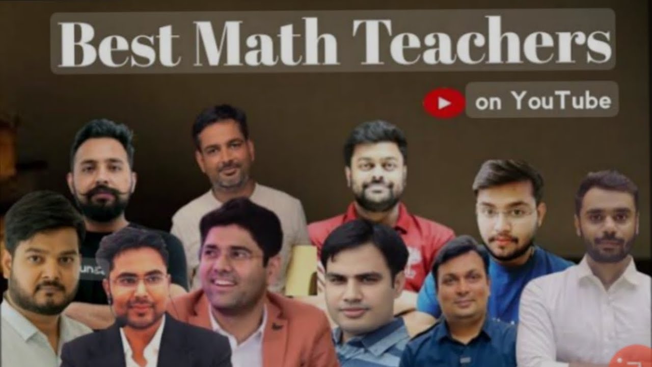 Best math teacher for math# सबसे अच्छे गणित के यूट्यूब टीचर /@study ...