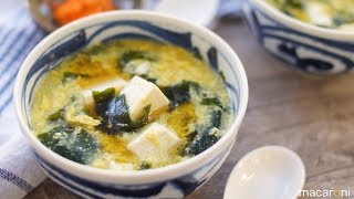 ほっこりおいしい！ ポカポカ しょうがの とろたま スープ のレシピ 作り方