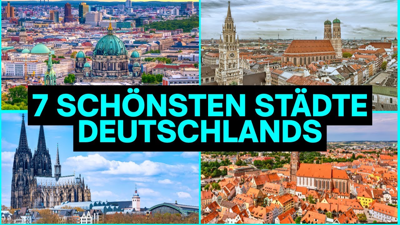 7 SCHÖNSTEN STÄDTE DEUTSCHLANDS - PLATZ 1 IST EIN PARADIES!