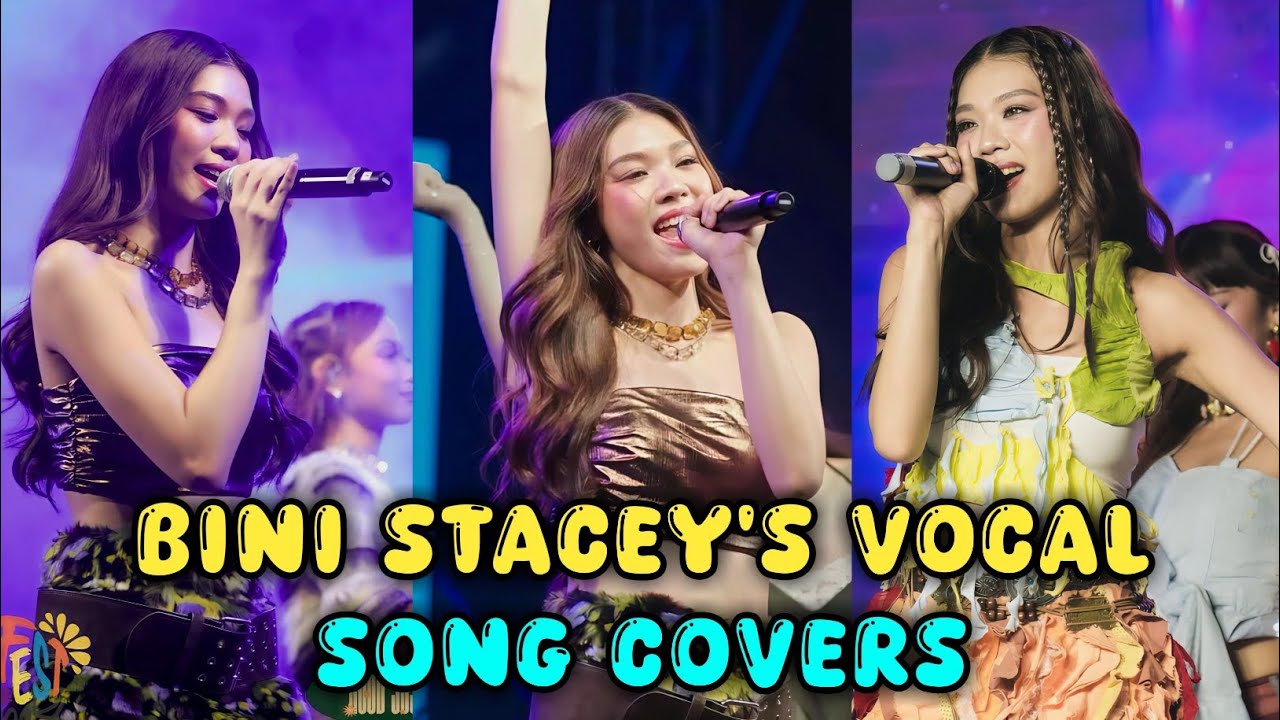 BINI Stacey's Vocal: Song Covers | Rap Compilation