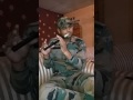 Soldier sudhir playing flutebansuriiiii