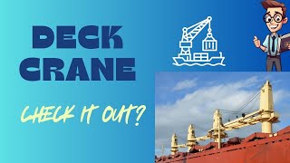 Deck Cranes
