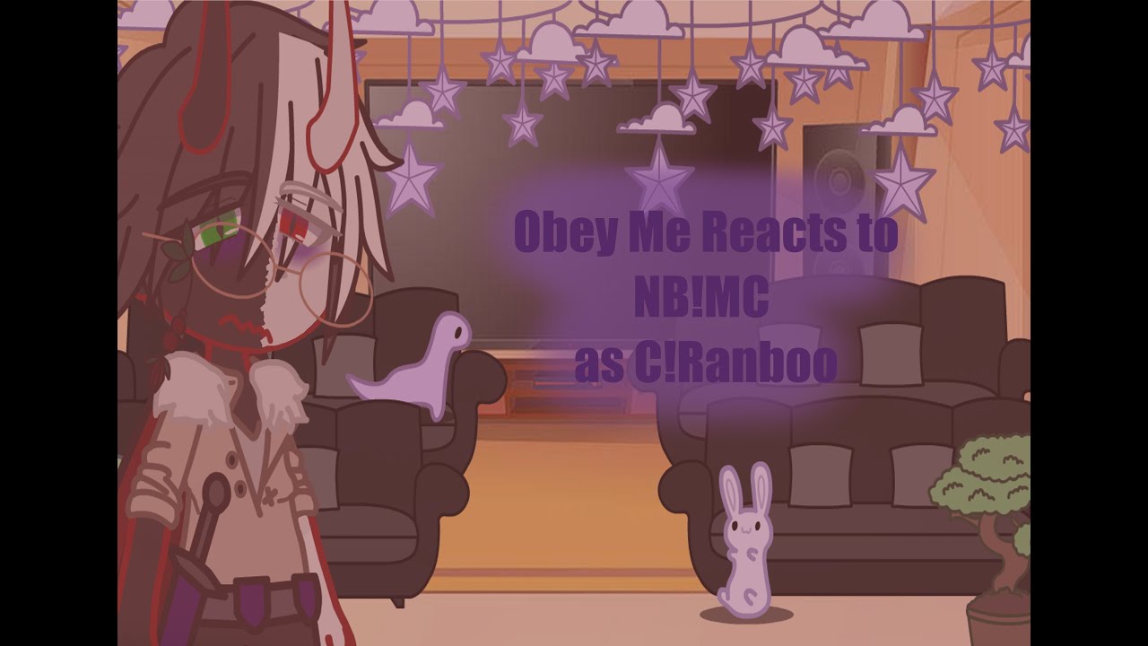 Obey Me! React to NB!MC as C!Ranboo! [OM x DSMP]