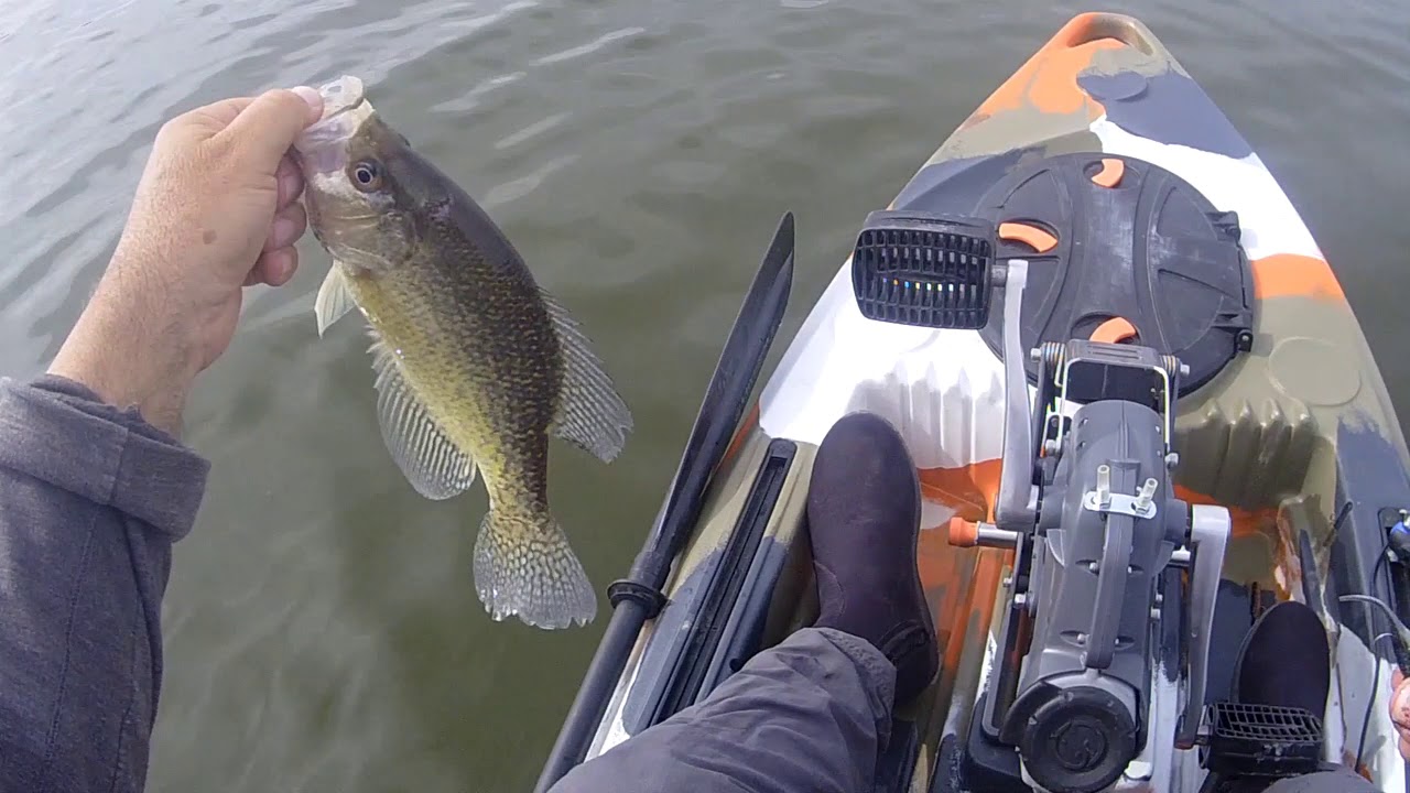 Kayak fishing for Bass and crappie. YouTube
