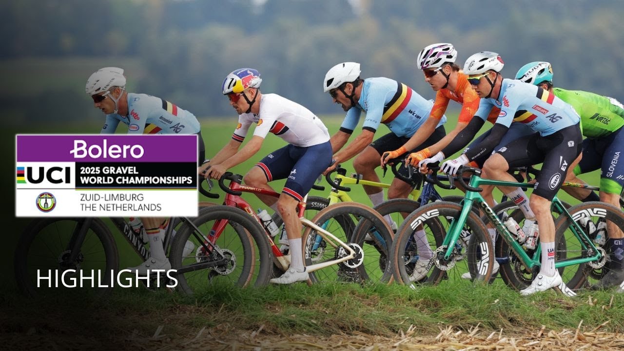 Gravel UCI World Championships 2025 - Highlights Men's Race - With Pidcock, Mohoric, Vermeersch...