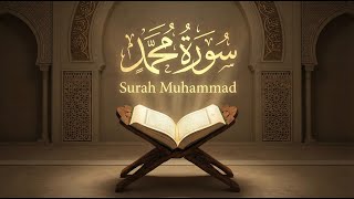 সূরা মুহাম্মাদ (سورة محمد) এর অন্তর জুড়ানো তিলাওয়াত | Surah Muhammad | Sheikh Shirazad Taher