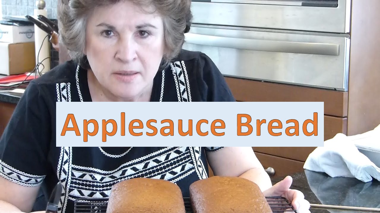 Homemade Applesauce Bread