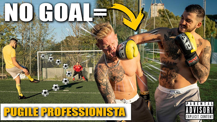 ⚽️ AD OGNI RIGORE SBAGLIATO SUBISCI UN PUGNO! 🥊 w/ Mattia Faraoni