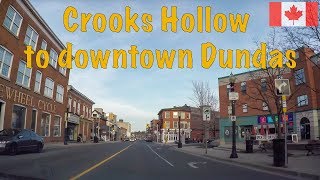 Crooks Hollow to downtown Dundas