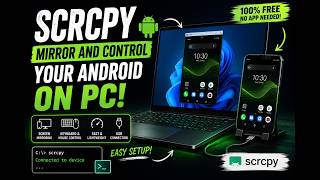 Control Android on PC Using SCRCPY 🔥 | Easy Setup + USB screenshot 2