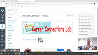 How to Find your Class/Google Meet in Canvas