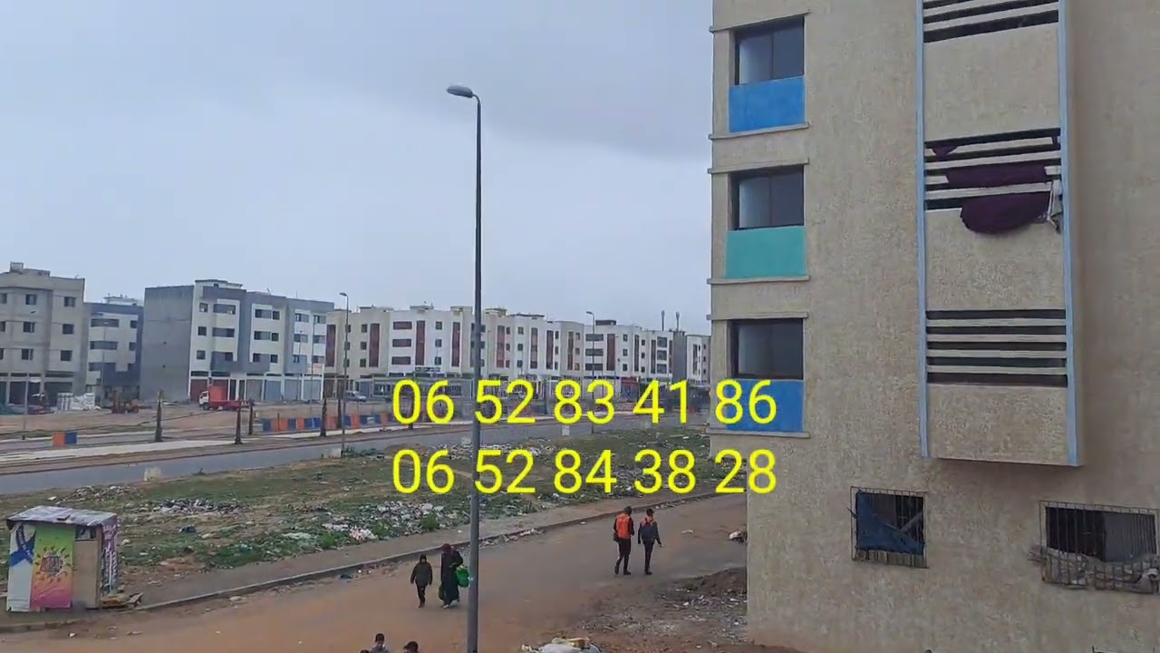 شقة للبيع بالطابق الأول 90 متر مشمسة بمشروع الرياض سيدي حجاج الدار البيضاء 0652834186 0652843828