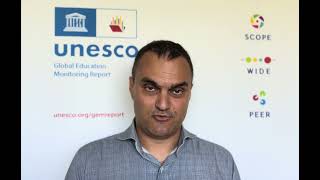 Video message by Manos Antoninis, Director of the GEM Report