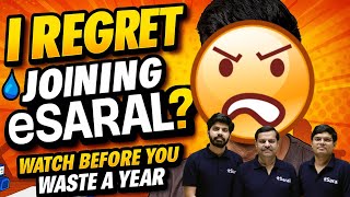 “I Regret Joining eSaral? Full Truth After 1 Year” Watch this before joining esaral 🤐