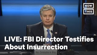 FBI Director Christopher Wray Testifies About January 6 Capitol Attack | LIVE