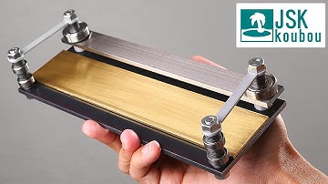 Elegant mechanism for DIY Power Hacksaw 【Part.1】