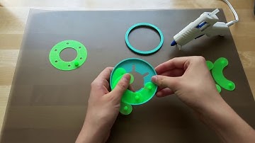 3D Printed Mechanical Iris Assembly