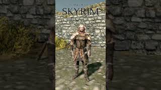 Fur Armor  Then vs Now | #skyrim #oblivion #gameplay #game