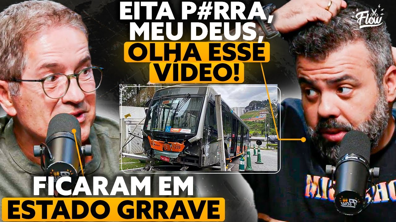 Ônibus PERDE TOTALMENTE O CONTROLE em São Paulo e causa PÂNICO em todos