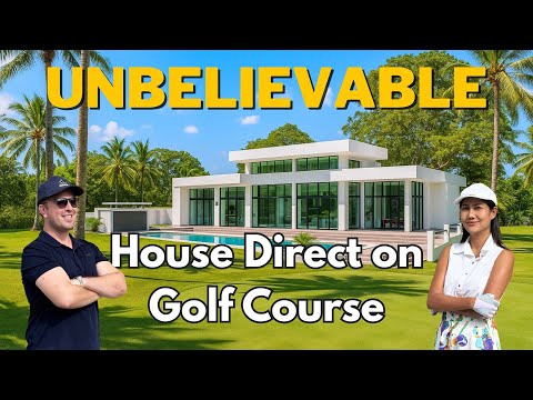 Living the Dream in Thailand 🇹🇭 | INSANE Golf Course Villa in Pattaya!