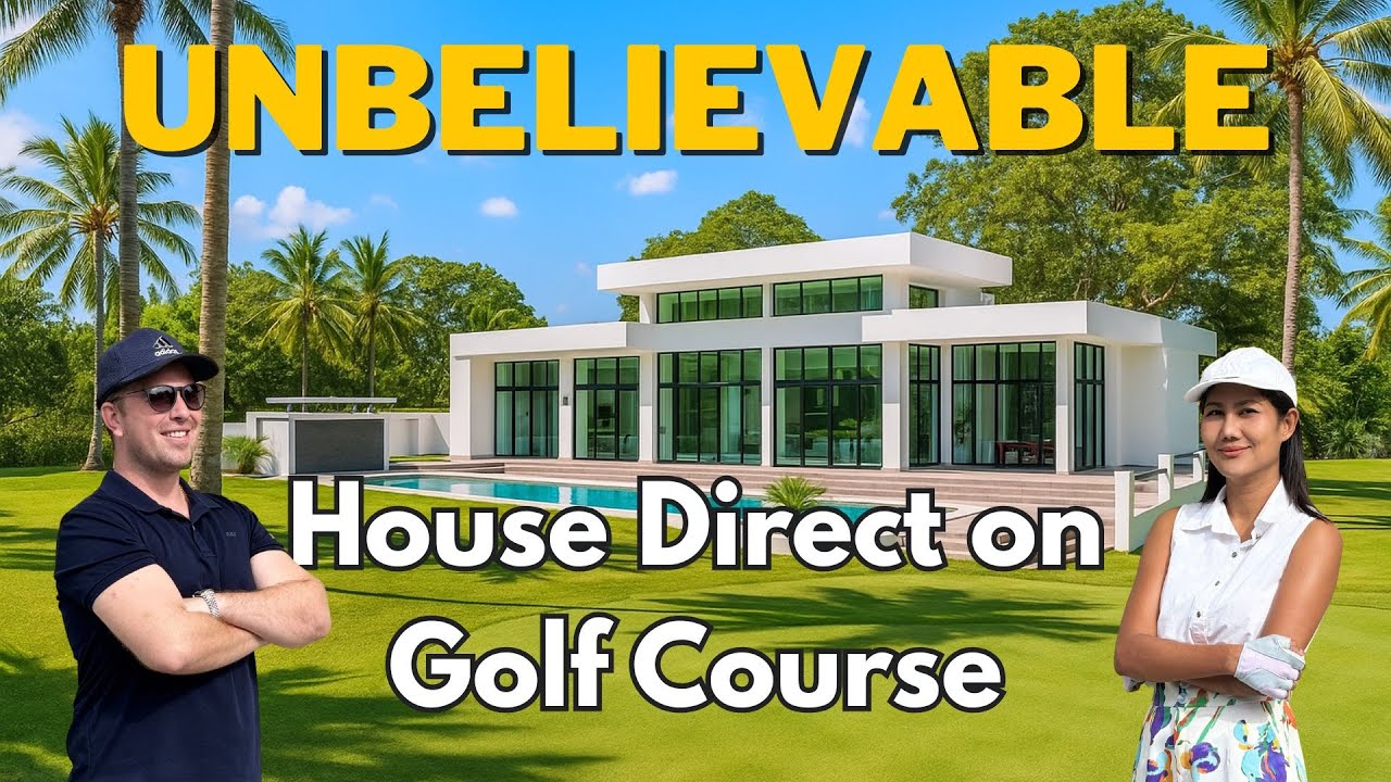 Living the Dream in Thailand 🇹🇭 | INSANE Golf Course Villa in Pattaya!