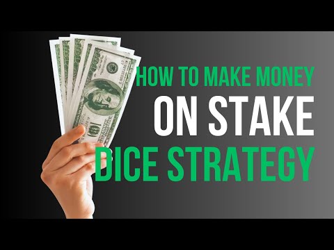 FREE DICE STRATEGY TO PRINT MONEY ON STAKE !! (INSANE RESULTS)