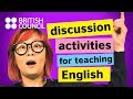 Discussion activities for teaching english