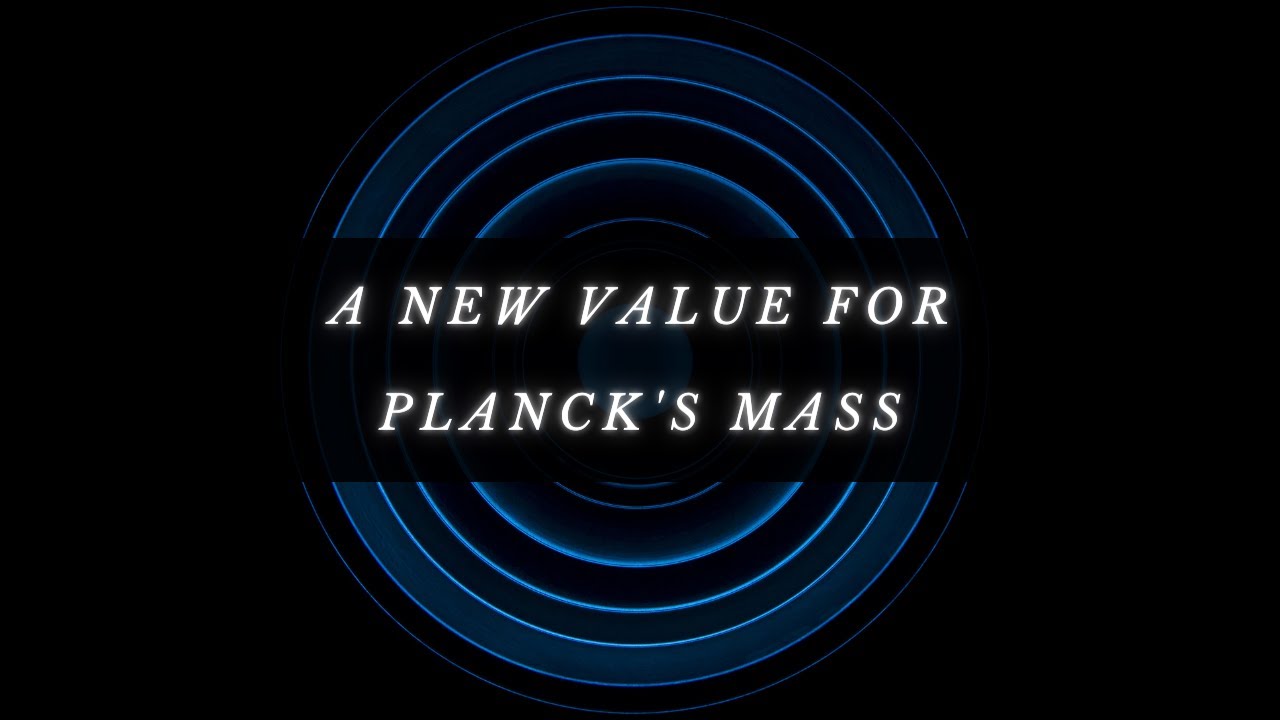 A New Value For Planck's Mass