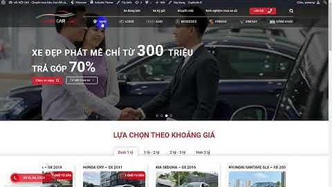 Hướng dẫn quản lý MENU cho website bán hàng bằng wordpress