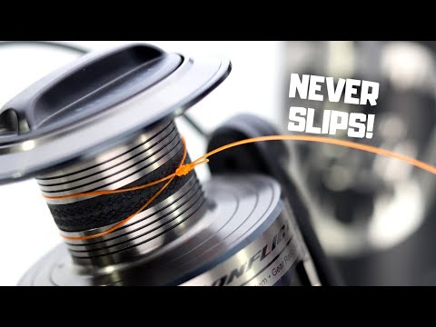 Best Way To Tie Fishing Line To Any Reel - The '2-5' Knot 