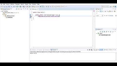Print hello world without semicolon in Java