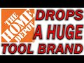 The Home Depot Does UNTHINKABLE! Drops #1 RATED Tool Brand