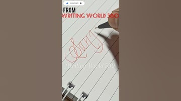 "Open Your Mind to Name Handwriting:This Unknown Trick Will Blow Your Mind!" #shorts