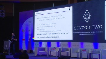 Smart Contract Security Tips - Joseph Chow