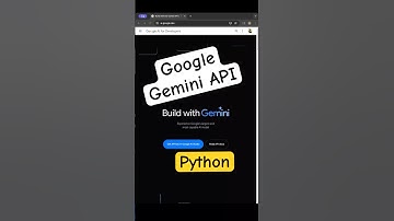 How to use the GEMINI API in your Python Project? #coding #python #gemini #ai