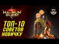 Топ советы новичку для быстрого старта | Magnum Quest