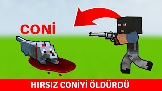 Hirsiz Vs Poli̇s - Hırsız Coniyi Öldürdü Minecraft