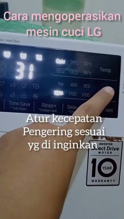 Cara menggunakan mesin cuci lg untuk pemula #shorts #shortvideo #shortfund