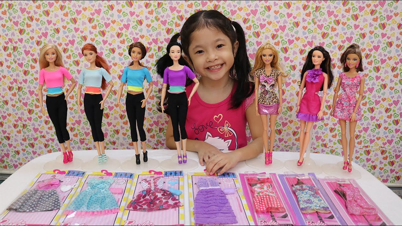 Những Bộ Quần Áo Mới Của Búp Bê Barbie – Barbie's New Dresses