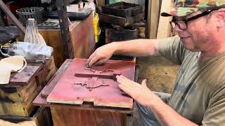 Preparing patterns  for sand casting