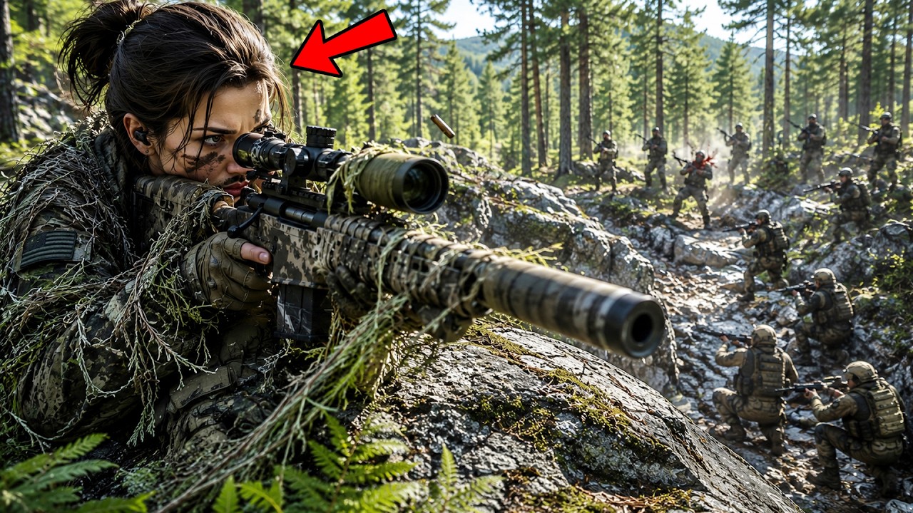 SEALs Were Surrounded and Outnumbered in Forest — Then a Hidden Woman Sniper Started Shooting