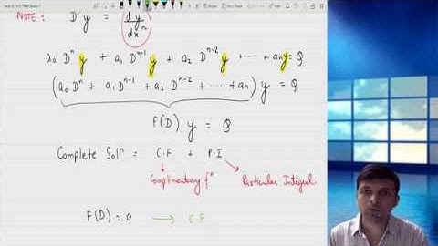 #1- Engineering Mathematics by Harsh Mittal - Linear Differential Equation | Complementary Function