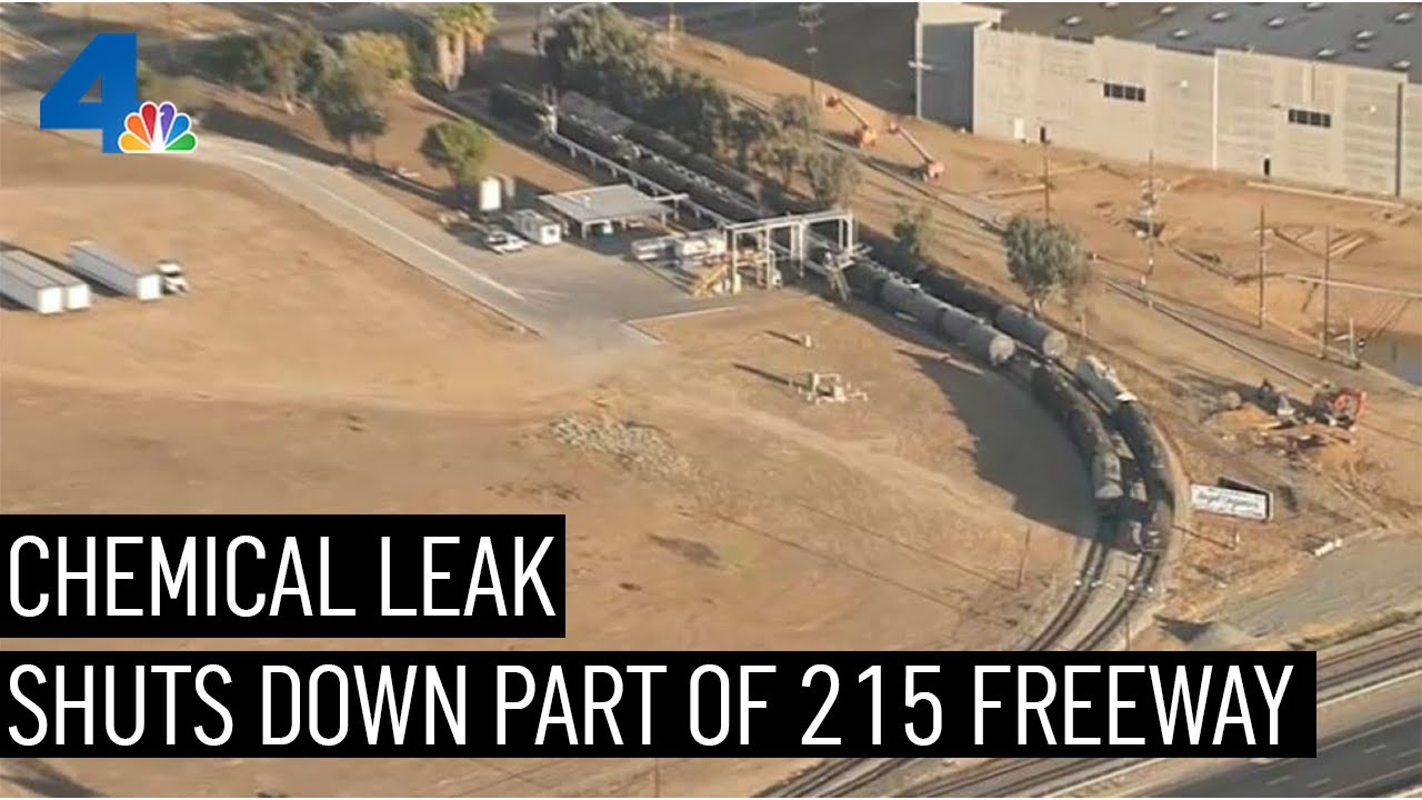Chemical Spill, Reaction in Tank Prompts Evacuations and Freeway ...