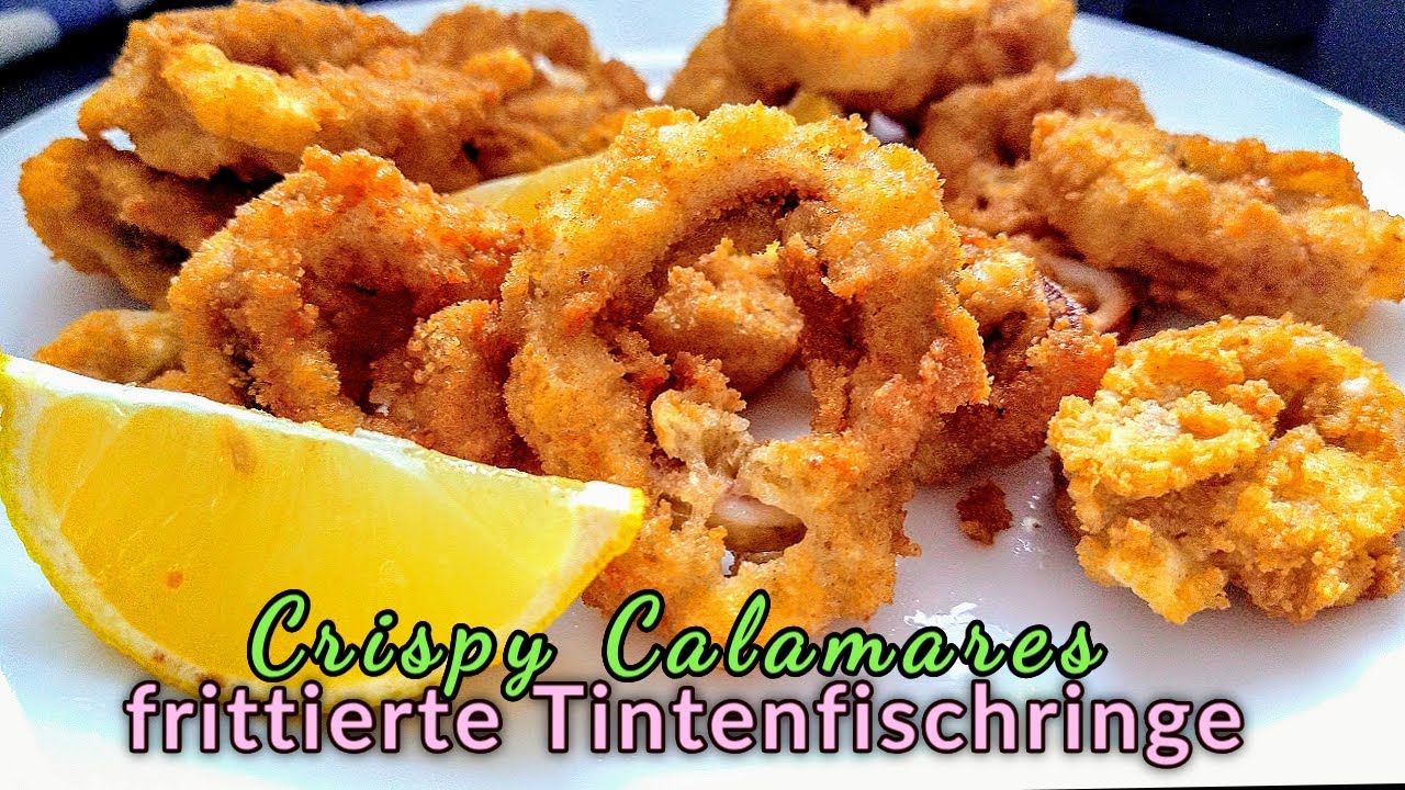 Calamares Recipe | frittierte Tintenfischringe | How to make Easy ...