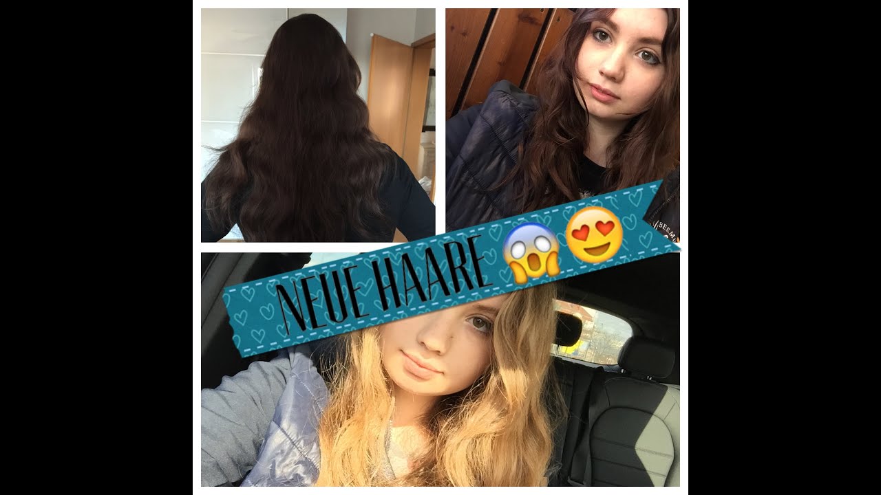 Haare Zum 1 Mal Tonen Blond Zu Braun Youtube